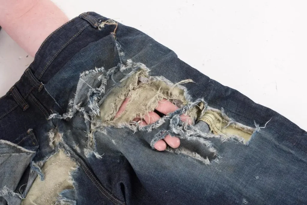 جينز دراجات نارية مبطّن بألياف الأراميد للقيادة اليومية