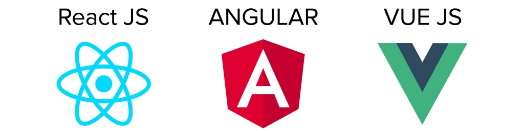 أطر عمل JavaScript: React وVue وAngular.
